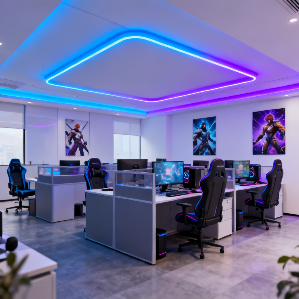 鲜游科技办公环境